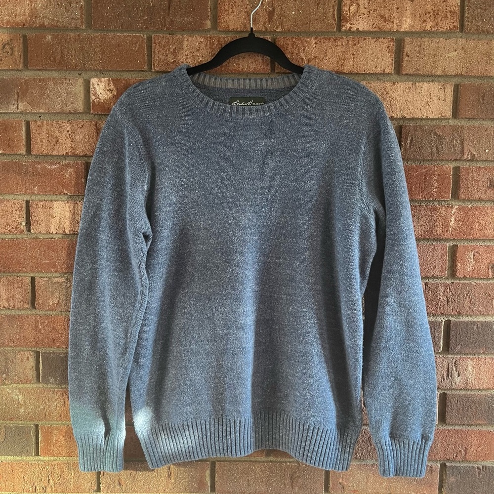 Eddie Bauer Men’s Blue Sweater Size Medium